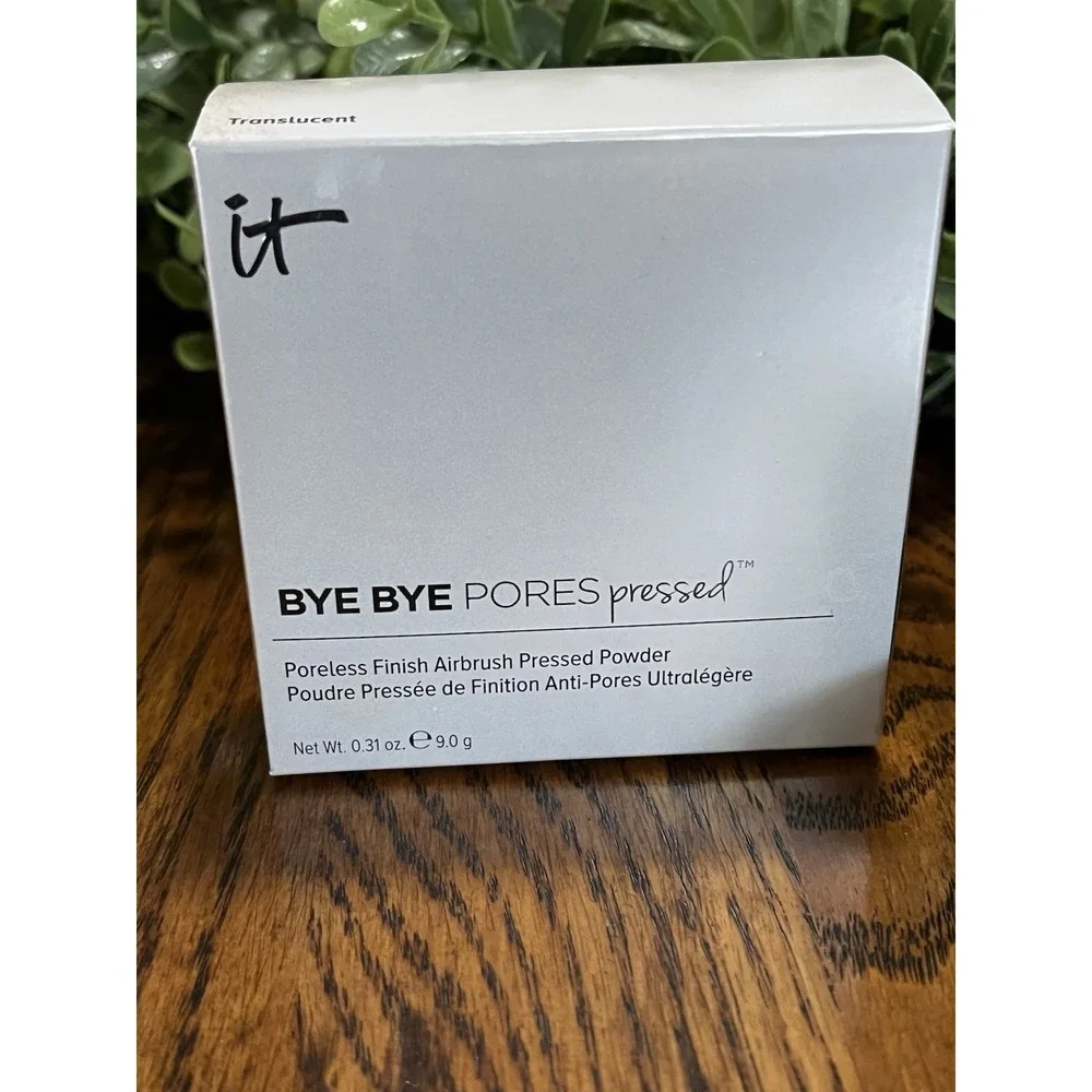 It Cosmetics Bye Bye Pores Airbrush Pressed Setting Powder Translucent .31 oz